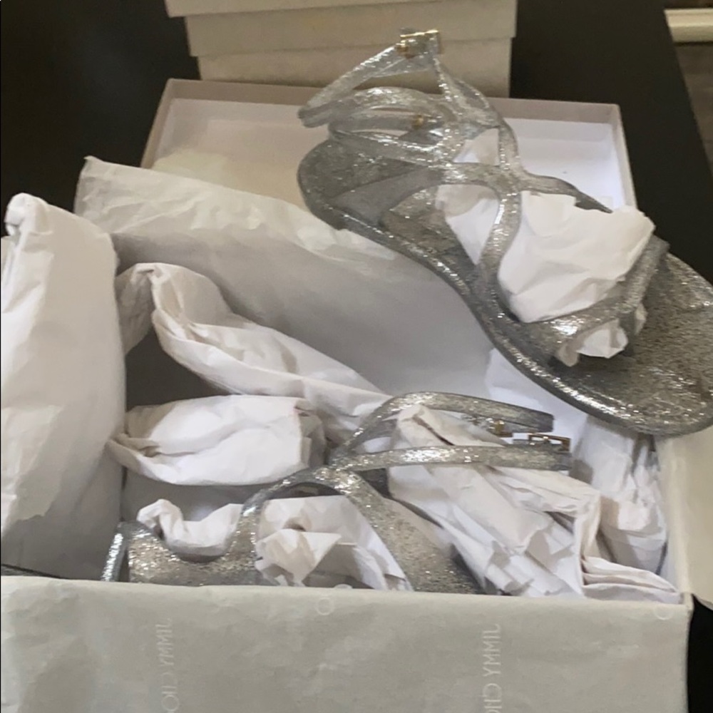 Jimmy Choo jelly sandals